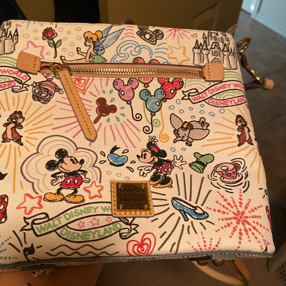 Dooney and Bourke Disney Sketch Crossover purse